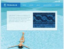 Tablet Screenshot of pegasus-products.com
